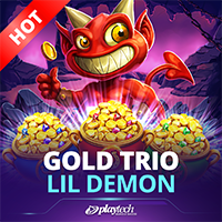 Gold Trio: Lil Demon by Playtech